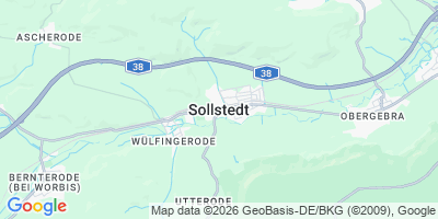 Karte Sollstedt