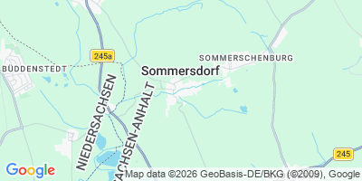 Karte Sommersdorf