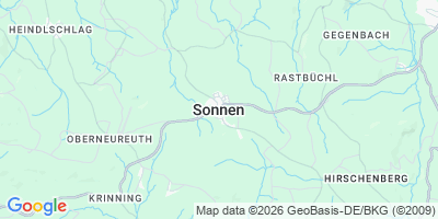 Karte Sonnen