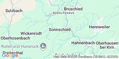 Karte Sonnschied