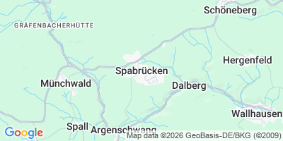 Karte Spabrücken
