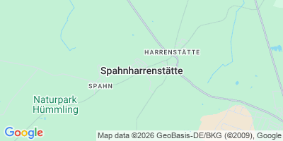 Karte Spahnharrenstätte
