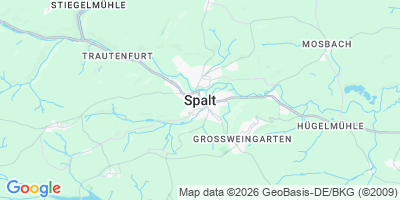 Karte Spalt