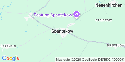 Karte Spantekow