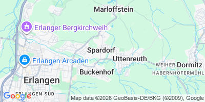 Karte Spardorf