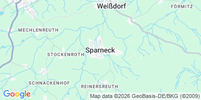 Karte Sparneck