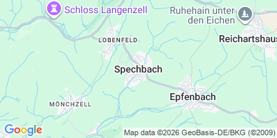 Karte Spechbach