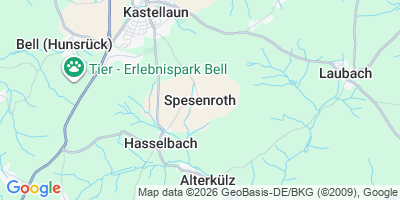 Karte Spesenroth