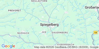 Karte Spiegelberg
