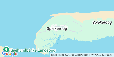 Karte Spiekeroog
