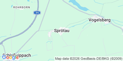 Karte Sprötau