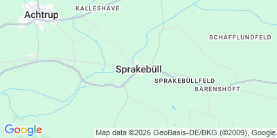 Karte Sprakebüll