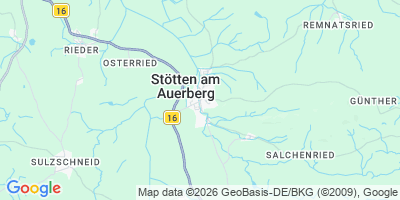 Karte Stötten a.Auerberg