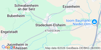 Karte Stadecken-Elsheim