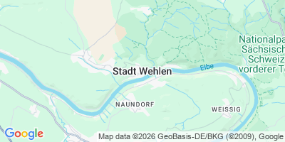 Karte Stadt Wehlen