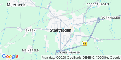 Karte Stadthagen
