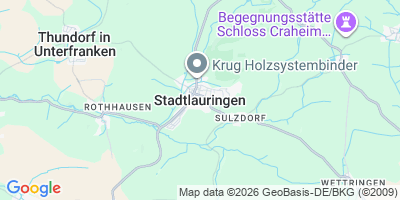 Karte Stadtlauringen
