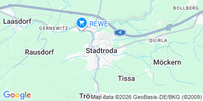 Karte Stadtroda