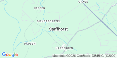 Karte Staffhorst