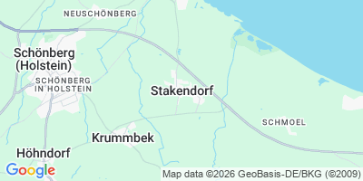 Karte Stakendorf