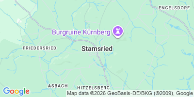 Karte Stamsried