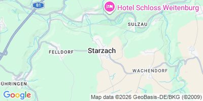 Karte Starzach