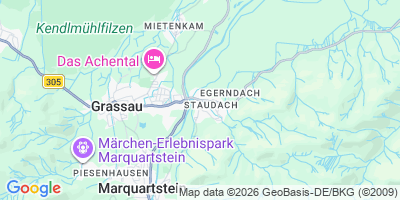 Karte Staudach-Egerndach