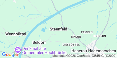 Karte Steenfeld