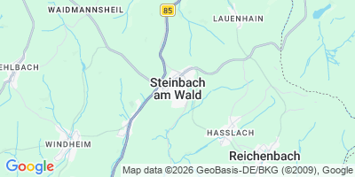Karte Steinbach a.Wald