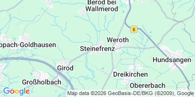 Karte Steinefrenz