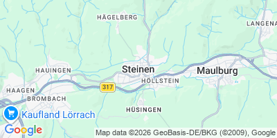 Karte Steinen