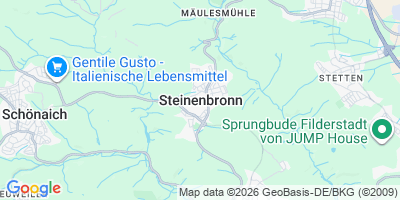Karte Steinenbronn