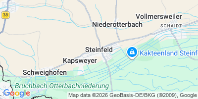 Karte Steinfeld