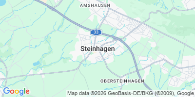 Karte Steinhagen