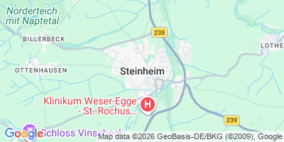 Karte Steinheim