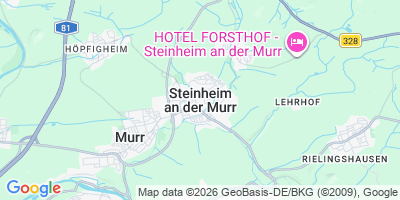 Karte Steinheim an der Murr