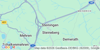 Karte Steiningen
