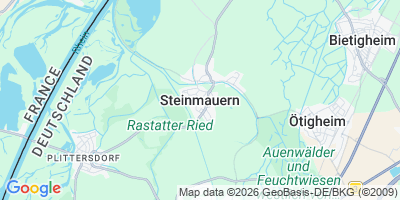 Karte Steinmauern