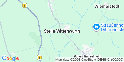 Karte Stelle-Wittenwurth