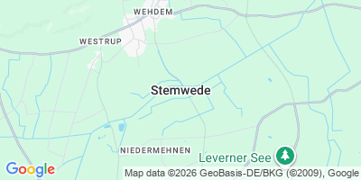 Karte Stemwede