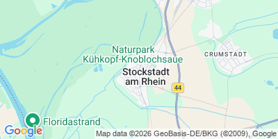 Karte Stockstadt am Rhein