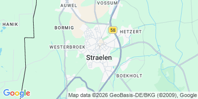 Karte Straelen