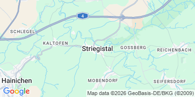 Karte Striegistal