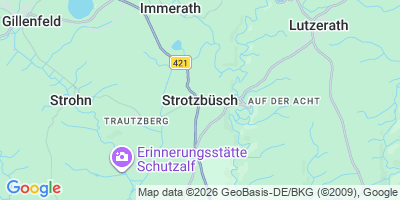 Karte Strotzbüsch