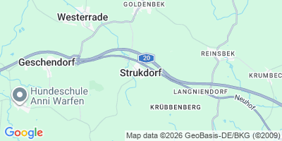 Karte Strukdorf