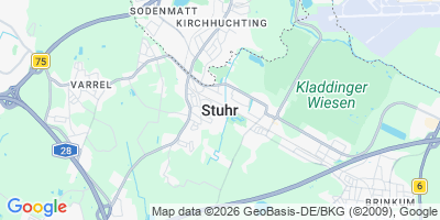 Karte Stuhr