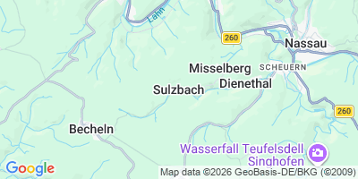 Karte Sulzbach