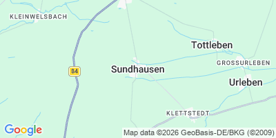 Karte Sundhausen