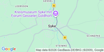 Karte Syke