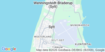 Karte Sylt